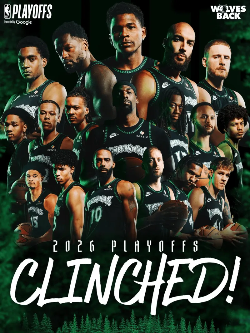 PG电子官方-森林狼连续5年打进季后赛,此前17年期间仅17-18打进季后赛